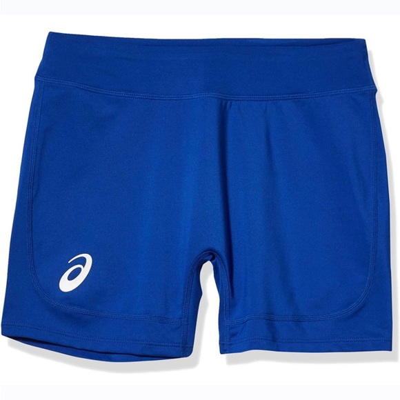 ASICS woman’s running shorts. Neon blue. New with tag. - Picture 3 of 8